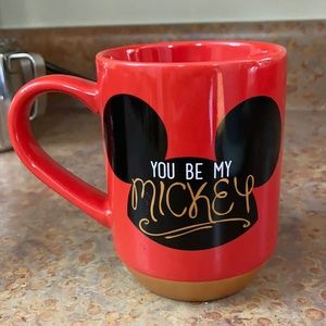Disney Minnie and Mickey Red Mug Authentic Disney Store